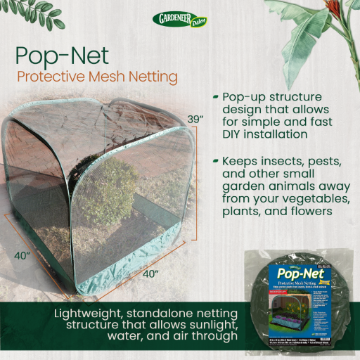 Pop-Net Protective Pest Screen & Anti-Hail Mesh