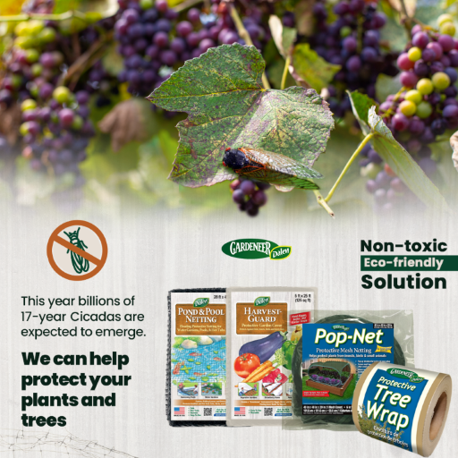 Pop-Net Protective Pest Screen & Anti-Hail Mesh